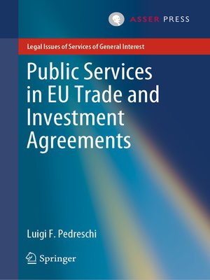 cover image of Public Services in EU Trade and Investment Agreements